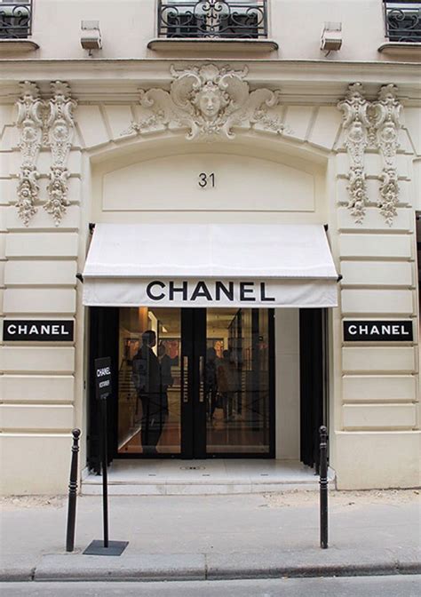 chanel boutique paris original|chanel store locations in paris.